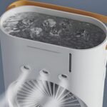 Portable Tower Mist Spray Cooling Fan, Air Cooling Fan (1 Pc) - Image 5