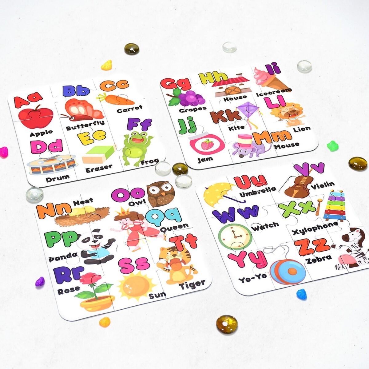 ABC Jigsaw Puzzle Toy for Children (4-Pcs Pack) - Image 1