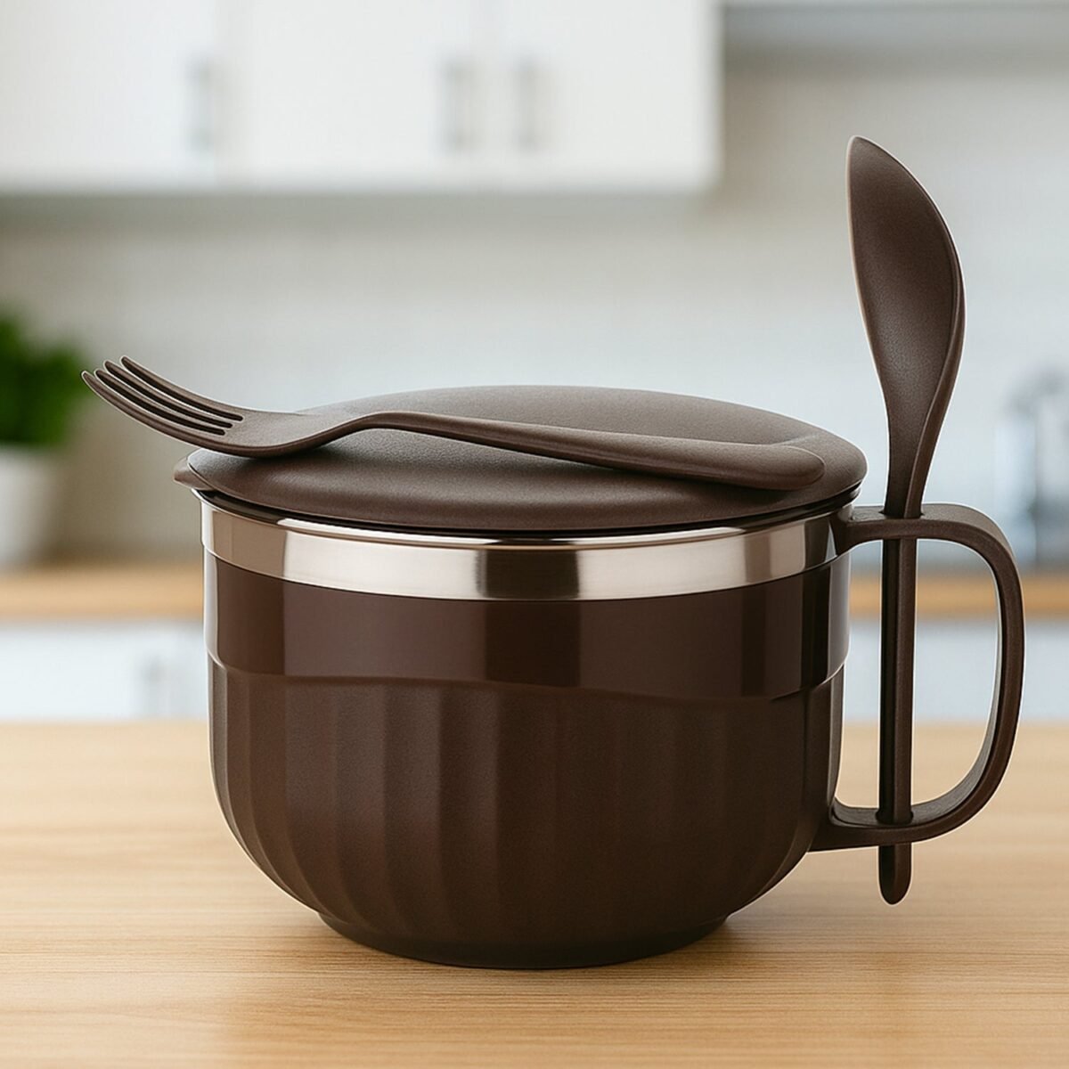 Home Chef Tangy Twist Insulated Lunch Bowl (Approx 650ML & 1 Pc) - Image 1