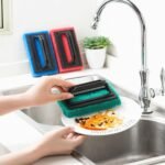 Tile cleaning multipurpose scrubber Brush with handle - Image 4