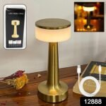 Touch LED Lamp – USB, 3 Colors, 3 Brightness Levels (1 Pc, Metal) - Image 2