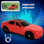 Wireless Bluetooth Speaker Portable Car Shape Music Speaker Support Bluetooth, TF Card, USB, Fm Radio Function Unique Shape Car Speaker - Image 3
