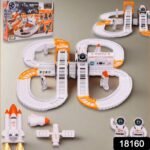 Outer Space Race Track Set for Kids Toys (1 Set) - Image 2