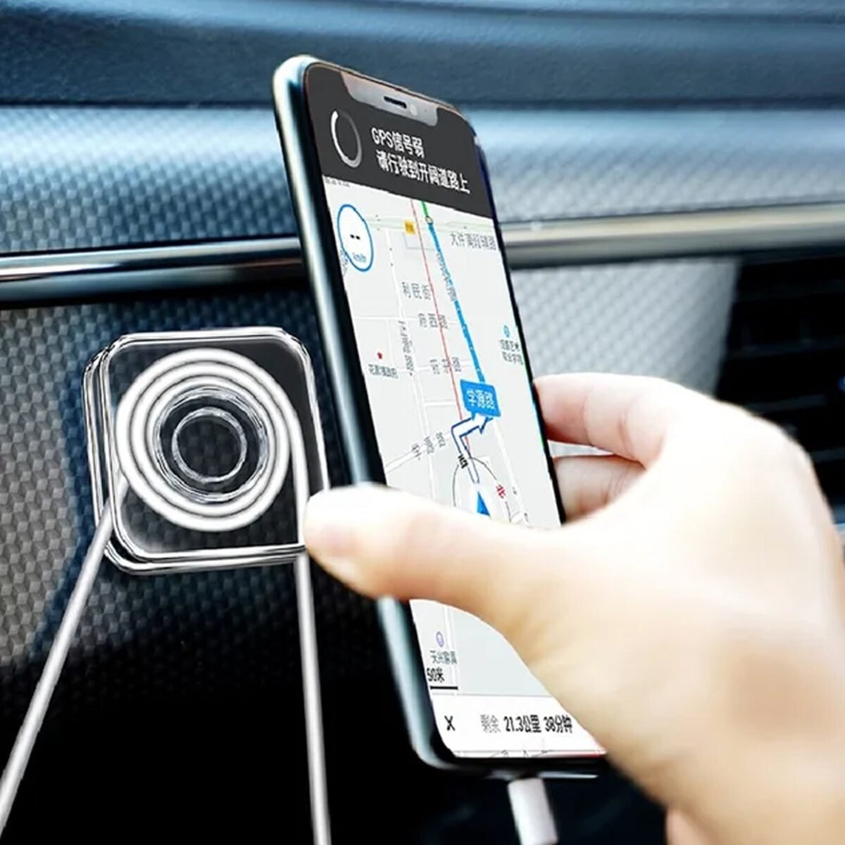 Multi Purpose Square Super Gel Pads for Holding Mobile & Spiral Cable Protector (1 Pc) - Image 8