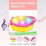 Flash Drum Toy – Colorful Musical Drum with Light Effects, Best Gift for Kids - Image 10