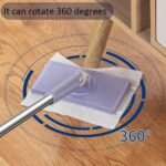 Automatic Cloth Changing Mini Mop with Push Pull Cloth Changing Handle (1 Pc) - Image 10