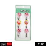 Multipurpose Self Adhesive Plastic Wall Hooks - 6 pcs - Image 2