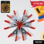 2 Inch Heavy Duty Spring Metal Spring Clamps (6 Pcs Set) - Image 2