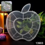 Plastic Apple Shape Jewellery Storage Box (1 Pc) - Image 2