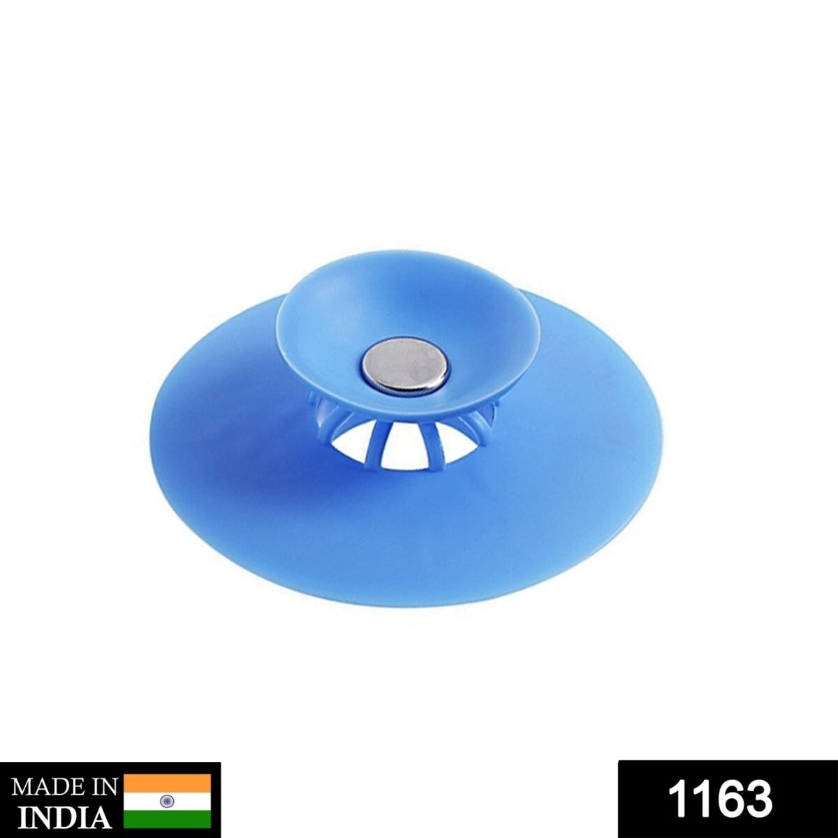 Creative 2-in-1 Silicone Sewer Sink Sealer Cover Drainer (multicolour) - Image 2