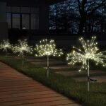 Colorful Multi Led Outdoor Solar Garden Lights (4 Pcs Set) - Image 6