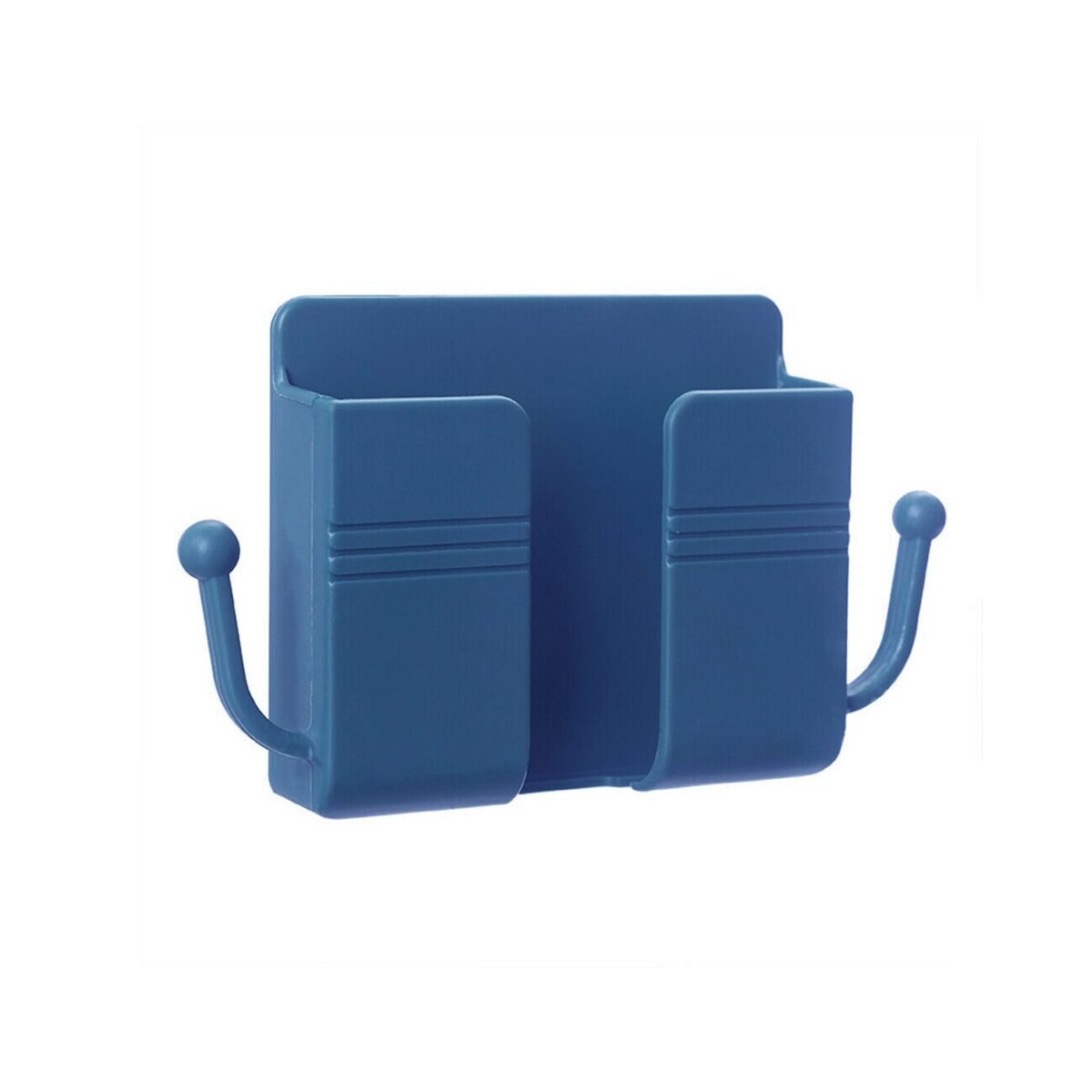 1 Pc Wallmount Mobile Stand With Hook Design used in all kinds of places including household and many more as a hanging support for and stuffs purposes. - Image 1