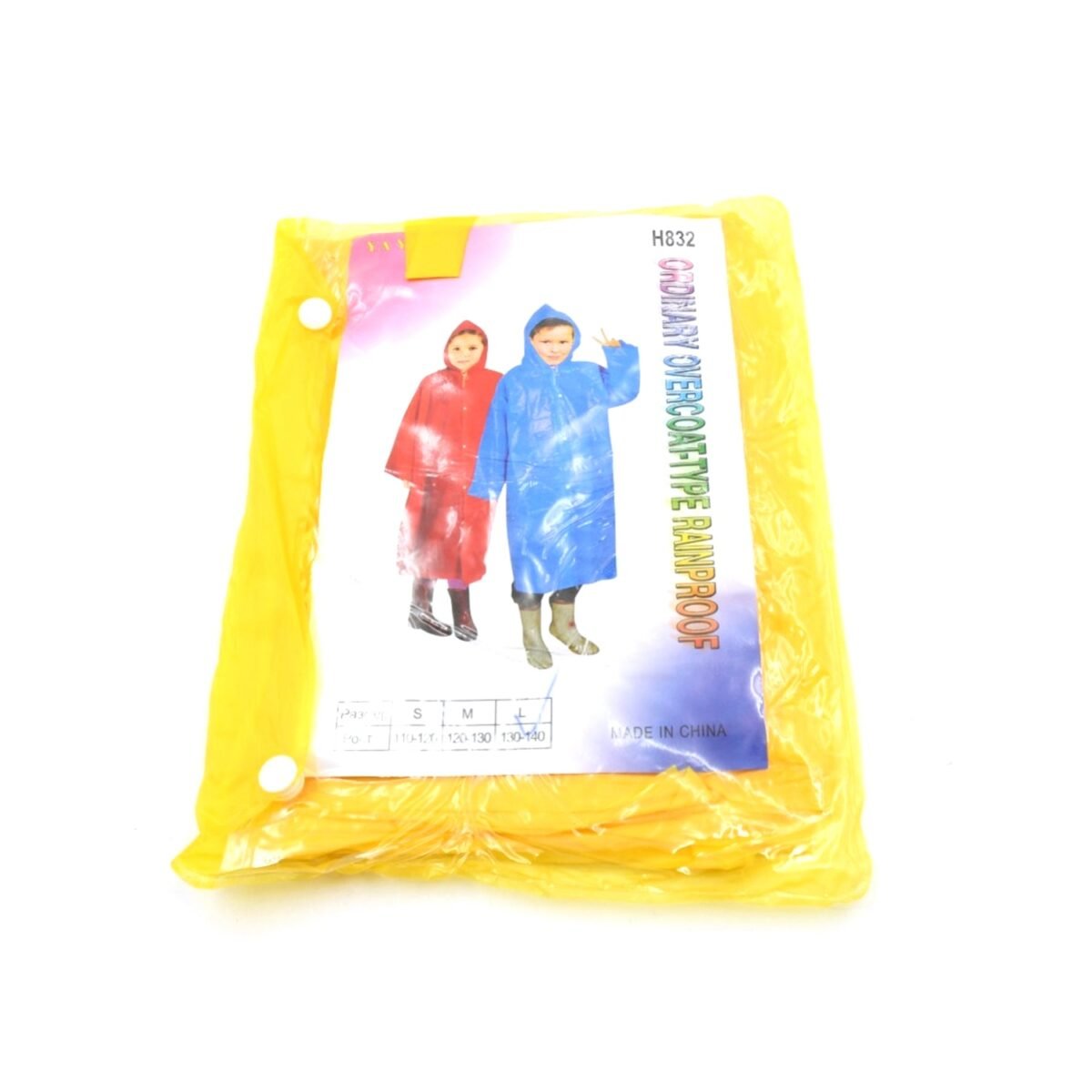Mix Size Portable Student Rain Coat, Kid's Girl's & Boy's Outdoor Traveling Eva Material Raincoat/Rain wear/Rain Suit for Outdoor Accessory (1pc) - Image 1
