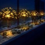 Colorful Multi Led Outdoor Solar Garden Lights (4 Pcs Set) - Image 3
