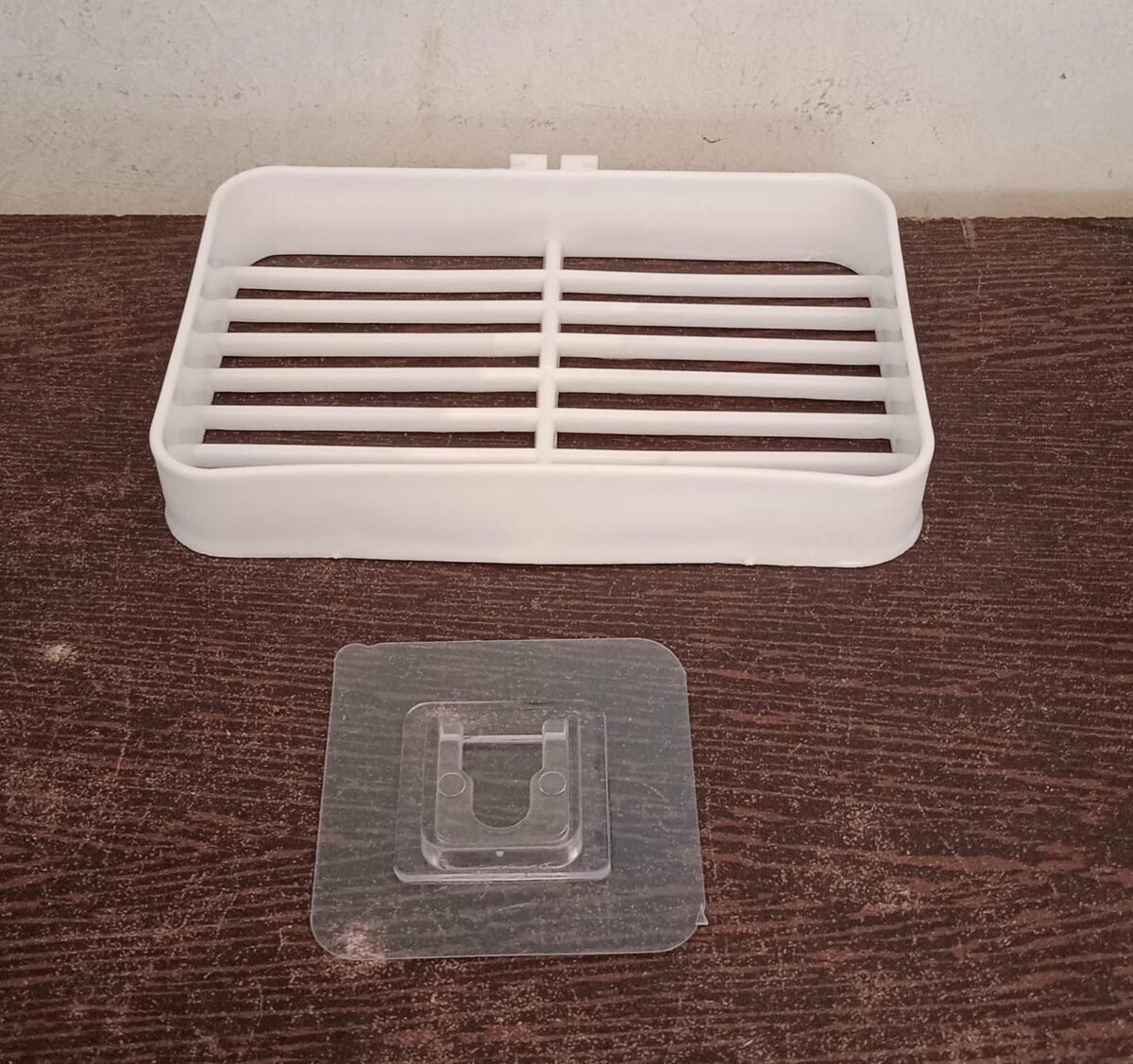 Bathroom & Kitchen Soap Holder: Self-Adhesive (Plastic Box) - Image 8
