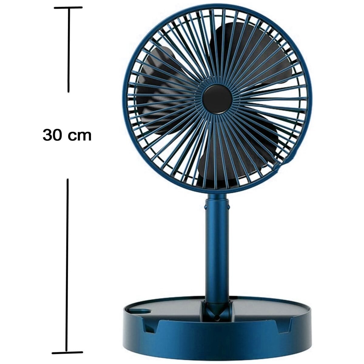 Adjustable Portable Desktop Fan - Telescopic Silent Personal Cooling for Office & Travel (Battery Not Include) - Image 9