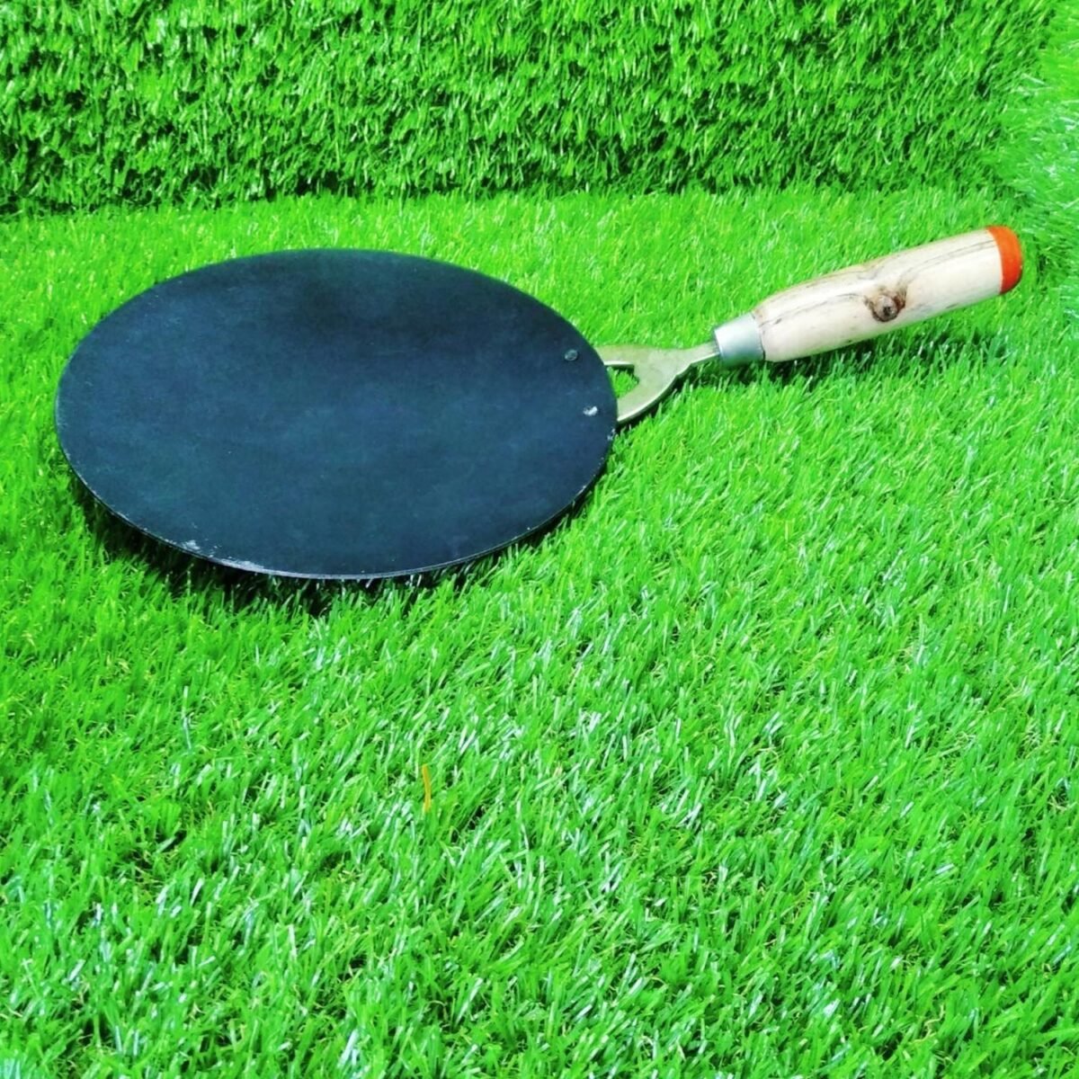 Wooden Handle Roti Tawa used in all household and kitchen purposes for making rotis and parathas nonstick tawa etc. - Image 14