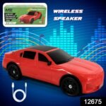 Wireless Bluetooth Speaker Portable Car Shape Music Speaker Support Bluetooth, TF Card, USB, Fm Radio Function Unique Shape Car Speaker - Image 2