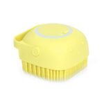 Silicone Massage Bath Body Brush Soft Bristle With Shampoo Dispenser - Image 8