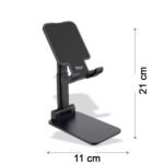 Foldable Mobile Stand with Angle Adjustable Desktop Table Mobile Holder - Image 5