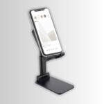 Foldable Mobile Stand with Angle Adjustable Desktop Table Mobile Holder - Image 6