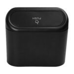Plastic Mini Car Trash Can / Bin with Lid (1 Pc / With Brown Box) - Image 5