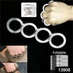 Portable 4 Finger Ring Unique Rotating Folding Ring (1 Set) - Image 2