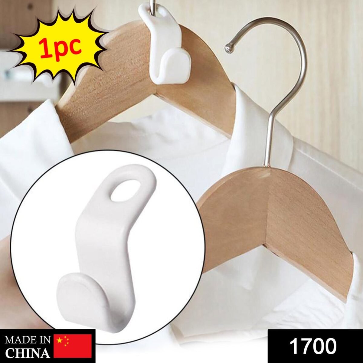 Plastic Clothes Hanger with Non-Slip Pad - Image 3