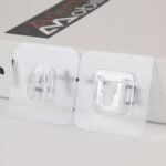 Adhesive Plastic Wall Hooks - Heavy Duty (1 Pair) - Image 8