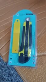 Cutter Knife Set with 1 Replacement Blades, Cutter Knife Advanced Tool (1 Pc / Mix Color) - Image 8