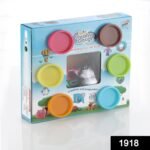 Non-Toxic Creative 50 Dough Clay Mould 5 Different Colors, (Pack of 6 Pcs) - Image 2