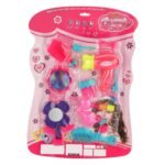 Girl's Bring Along Beauty Suitcase Makeup Vanity Toy (Multicolour) - Image 5