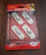 Self- Adhesive Hooks, Heavy Duty Wall Hooks Hangers Stainless Steel Waterproof Sticky Hooks for Hanging Robe Coat Towel Kitchen Bathroom and. - Image 7