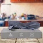 Reusable Cleaning Microfiber Towel (10 sheets, Dispenser Box)