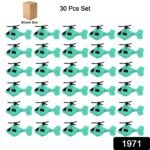 Small DIY Helicopter Toy, Small Kid's Toy, Rotating Tail  Wing DIY Helicopter (30 Pc Set) - Image 2