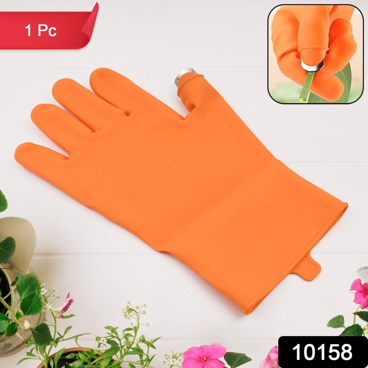Right-Handed Silicone Thumb Cutter Gloves (1Pc) - Image 2