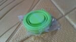 Round Silicone Foldable Glass / Cup, Foldable Travel Mug With Lid (1 Pc) - Image 11