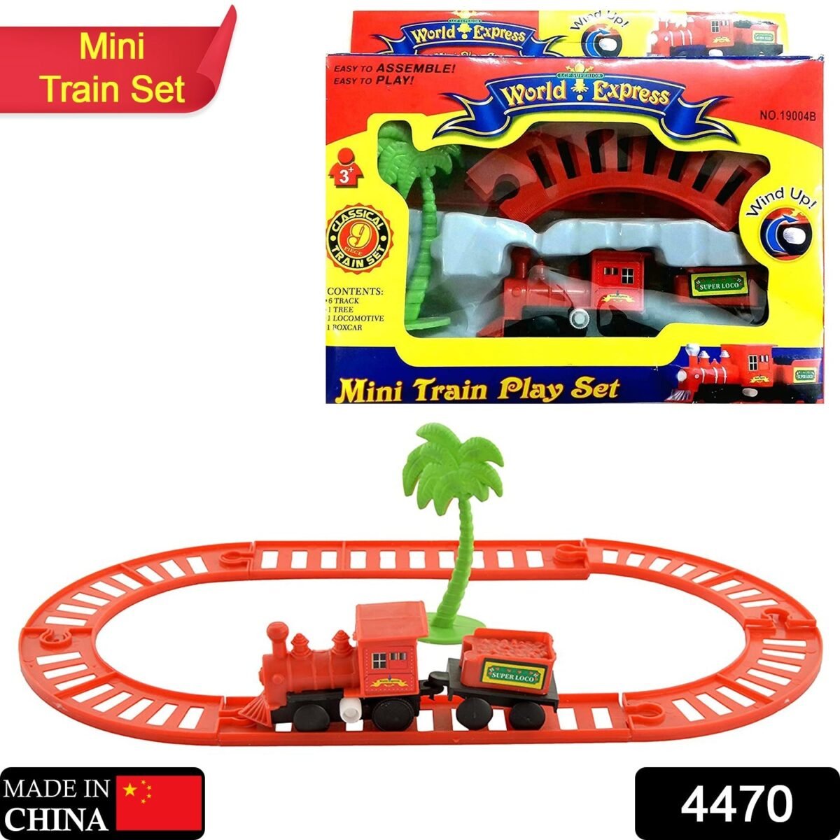 World Express Mini Train Play Set for kids - Image 2