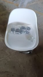 Heavy Duty Round Rolling Stool with Wheels Pedicure Stool (1 pc) - Image 8