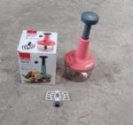 2-in-1 Push Chopper 800ml with Stainless Steel Blade for Quick Food Prep - Image 7