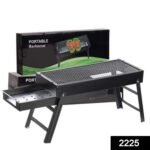 Folding Portable Barbeque BBQ Grill Set for Outdoor and Home - Image 2