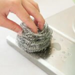 Round Shape Stainless Steel Ball Scrubber (Pack of 12) - Image 5