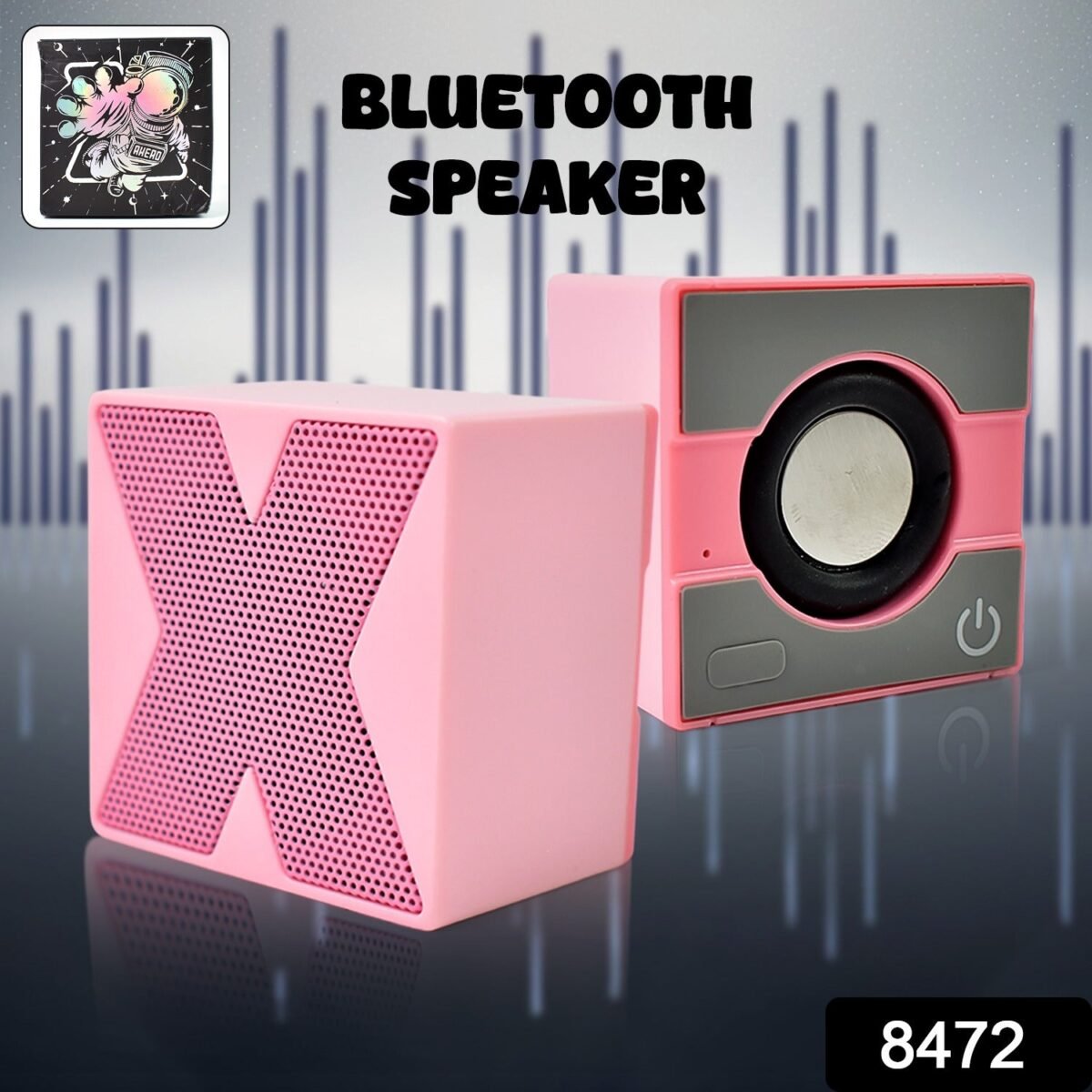Mini Speaker Portable Wireless Speaker with Immersive Sound  (1 Pc / Mix Color) - Image 2