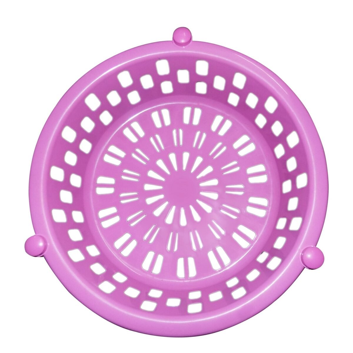 Round Multipurpose Plastic Storage Rack Organiser - Image 6