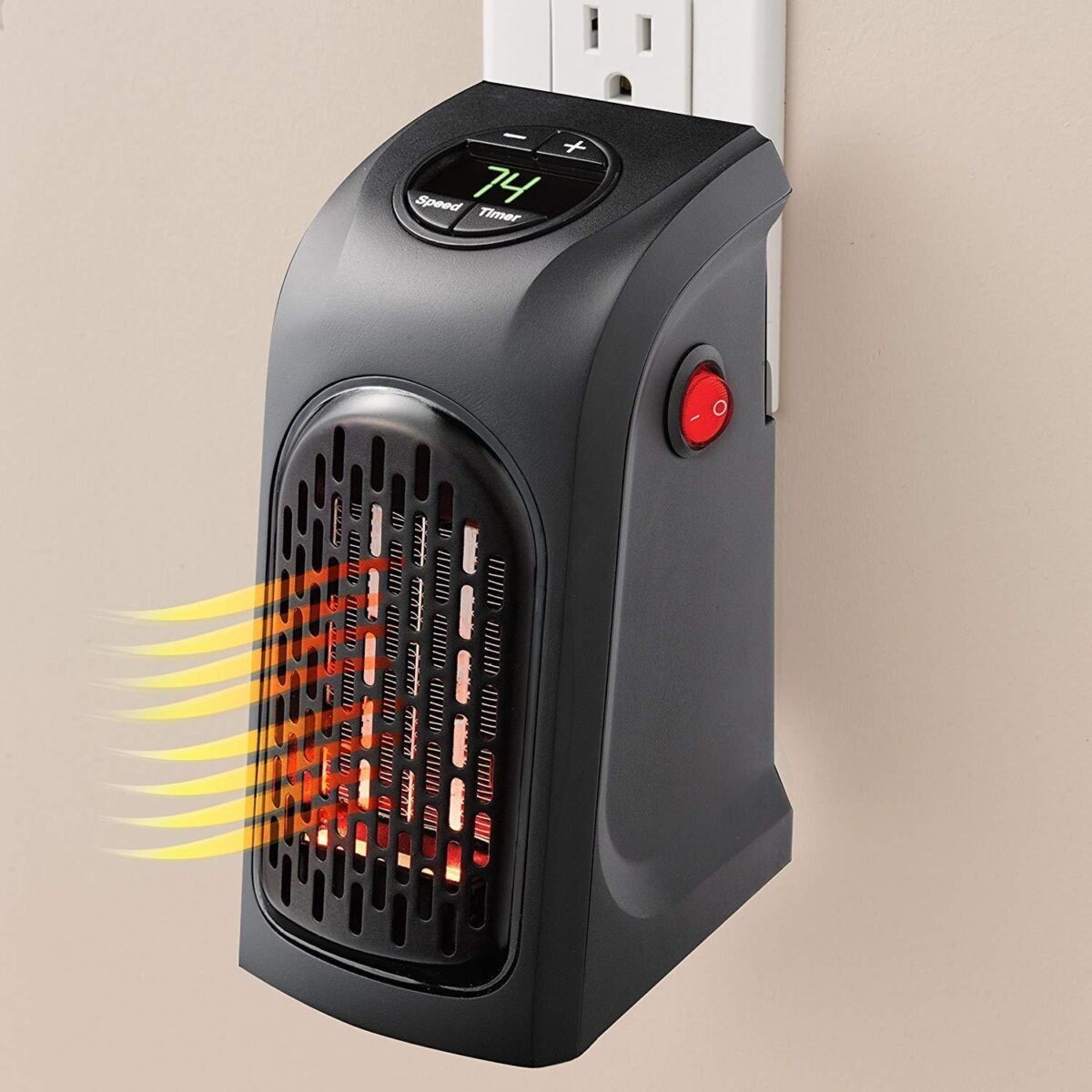 Electric Mini Handy Heater Plug-In Wall (400w) - Image 2