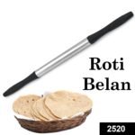 Kitchen Plastic Roti Maker Belan / Rolling Pin (Black) - Image 2