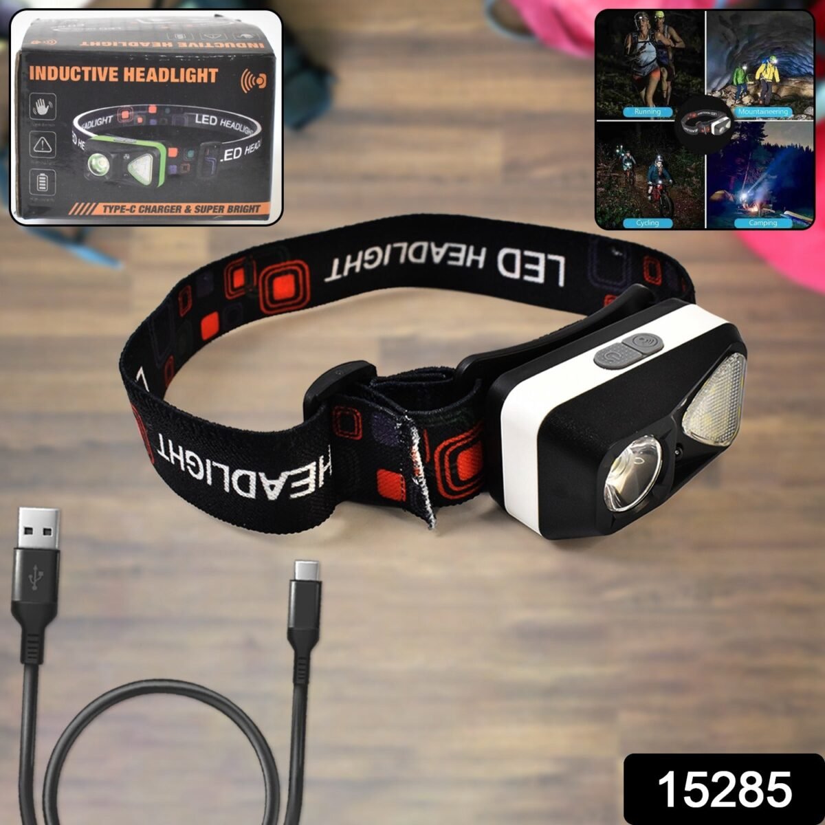 Ultra Bright Head-Mounted Flashlight - Image 2