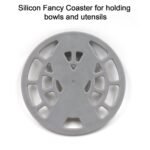 1Pc Silicone Fancy Coaster for holding bowls and utensils including all kitchen purposes. - Image 7