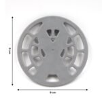 1Pc Silicone Fancy Coaster for holding bowls and utensils including all kitchen purposes. - Image 3