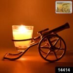 Top Cannon Tealight Holder / Candle Holder (1 Pc) - Image 2